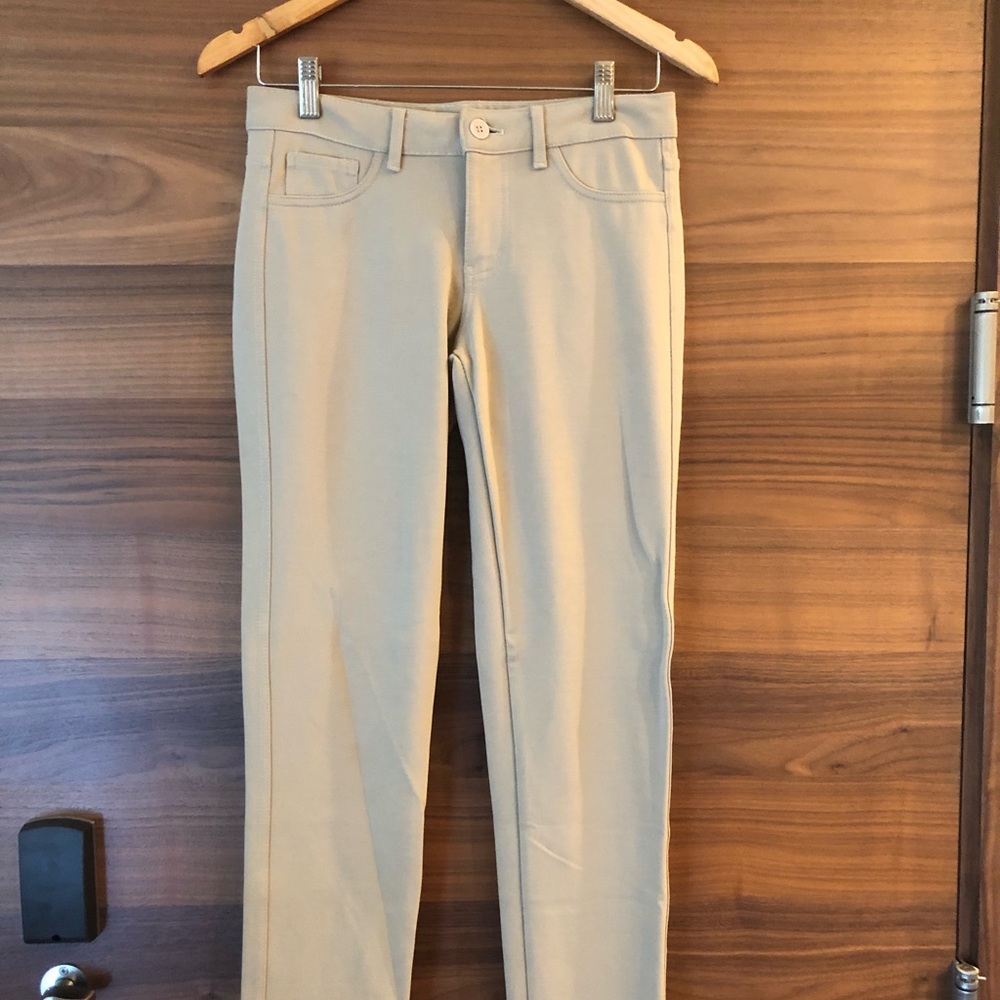 Soft tan jeans